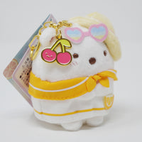 2021 Shirokuma Plush Keychain - Pen Pen Fruits Vacation Sumikkogurashi - San-X