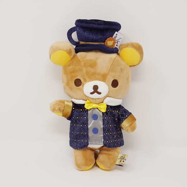 (No Tags) 2018 Rilakkuma with Tea Cup Hat Plush - Rilakkuma in Wonderland