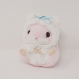 Korohamu Moko Moko Pink Plush Keychain Hamster - Amuse