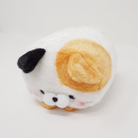 Fuzzy Calico Neko Cat Mochi Mochi Stacking Plush - Coro Coro Neko - Yell Japan