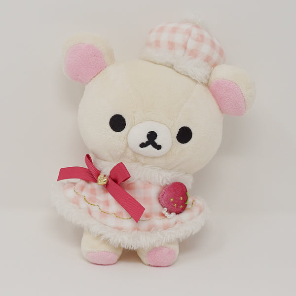 (No Tags) 2014 Korilakkuma Paris Strawberry Theme Plush - Rilakkuma