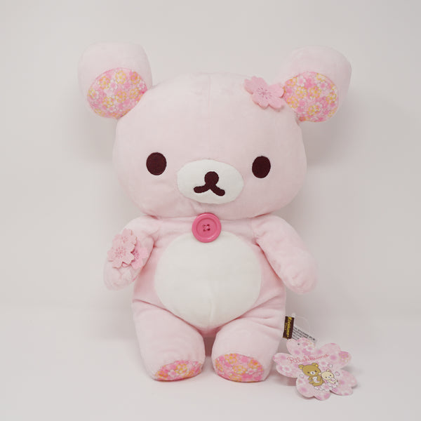 Korilakkuma Cherry Blossom Plush Sakura - San-X Rilakkuma