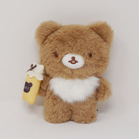 2021 Fuzzy Chairoikoguma with Honey Plush - Rilakkuma Marche Theme