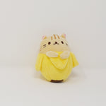 Bananya Brown Cat Plush Keychain Q-Lia Japan