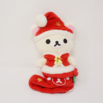 2010 Santa Korilakkuma in Stocking Plush - Christmas Rilakkuma Store Limited - San-X