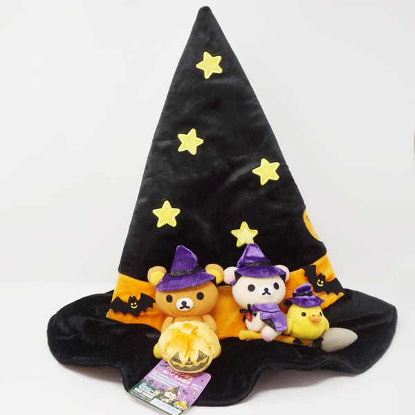 2008 Rilakkuma, Korilakkuma & Kiiroitori Plush Hat - Halloween Rilakkuma Store Limited