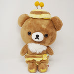 2017 Medium Chairoikoguma Bee Outfit Plush - Honey Forest Harvest Festival Rilakkuma - San-X