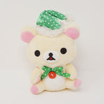 2012 Green Santa Hat Korilakkuma Prize Plush - Christmas Rilakkuma