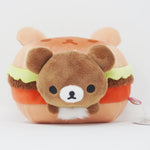 2022 Hamburger Chairoikoguma Plush - Rilakkuma Fast Food Series - San-X