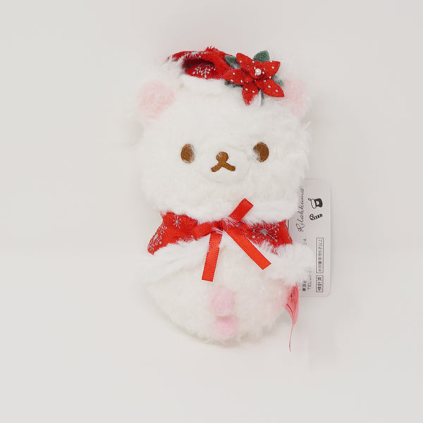 2015 Korilakkuma Snowman Plush Keychain - Christmas Rilakkuma Store Limited