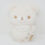 (No Tags) 2020 Chairoikoguma White Snow Plush - Rilakkuma Fuzzy Winter Snow - San-X