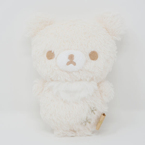 (No Tags) 2020 Chairoikoguma White Snow Plush - Rilakkuma Fuzzy Winter Snow - San-X