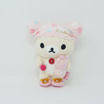 (2012) Korilakkuma with Shower Cap Plush - Bath Time Theme