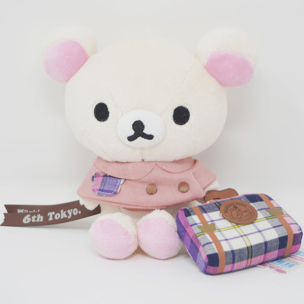 2015 Korilakkuma Plush with Suitcase - Rilakkuma Store 6th Tokyo Anniversary - San-X