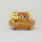 2018 Rilakkuma Plush Sofa with Kiiroitori Mini Cushion - Always with Rilakkuma - San-X