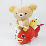 (No Tags) 2013 Rilakkuma Kiiroitori Plush Set - Store Limited - San-X