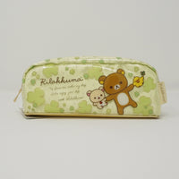 2018 Rilakkuma Clover Pattern Pen Pouch