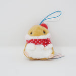 Korohamu Hamster Keep Warm Plush Keychain Winter Christmas- Amuse Japan