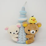 2012 Rilakkuma, Korilakkuma, and Kiiroitori with Skytree Tower Plush - Skytree Store Limited