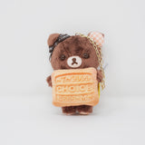 2022 Chairoikoguma Plush Keychain - Choice Cookie Collaboration Rilakkuma - San-X