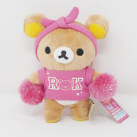 Pink Fuzzy Rilakkuma Mini Plush Backpack Keychain - Always with Rilakk –  Mary Bear