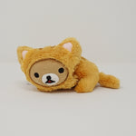 2014 Lying Rilakkuma with Cat Costume (Small) Plush - Cat Theme