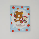 Rilakkuma with Strawberries Hardbound Booklet