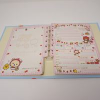 Rilakkuma with Strawberries Hardbound Booklet