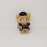 2015 Rilakkuma Stationmaster Hankyu Train Line Plush Keychain