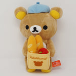 (No Tags) 2010 Rilakkuma with Baguette Plush - Bonjour Paris Theme - San-X