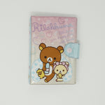 2013 Ring Bound Booklet with Sticker Collecting Sheets - Rilakkuma Heart Bath Time Theme