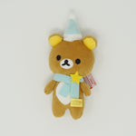 2018 Blue Winter Outfit Rilakkuma Prize Toy Plush Keychain - Christmas