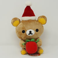 2007 Rilakkuma with Present & Santa Hat Plush - Christmas Lawson Limited