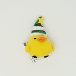 Kiiroitori with Christmas Tree Hat Prize Toy Plush Keychain - Christmas