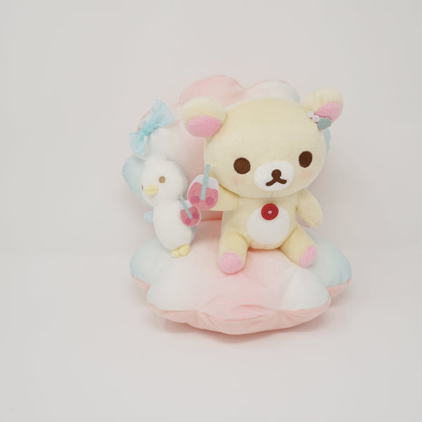 2008 Korilakkuma and Penguin Pastel Plush Playset  - Korilakkuma's Vacation Lottery Prize