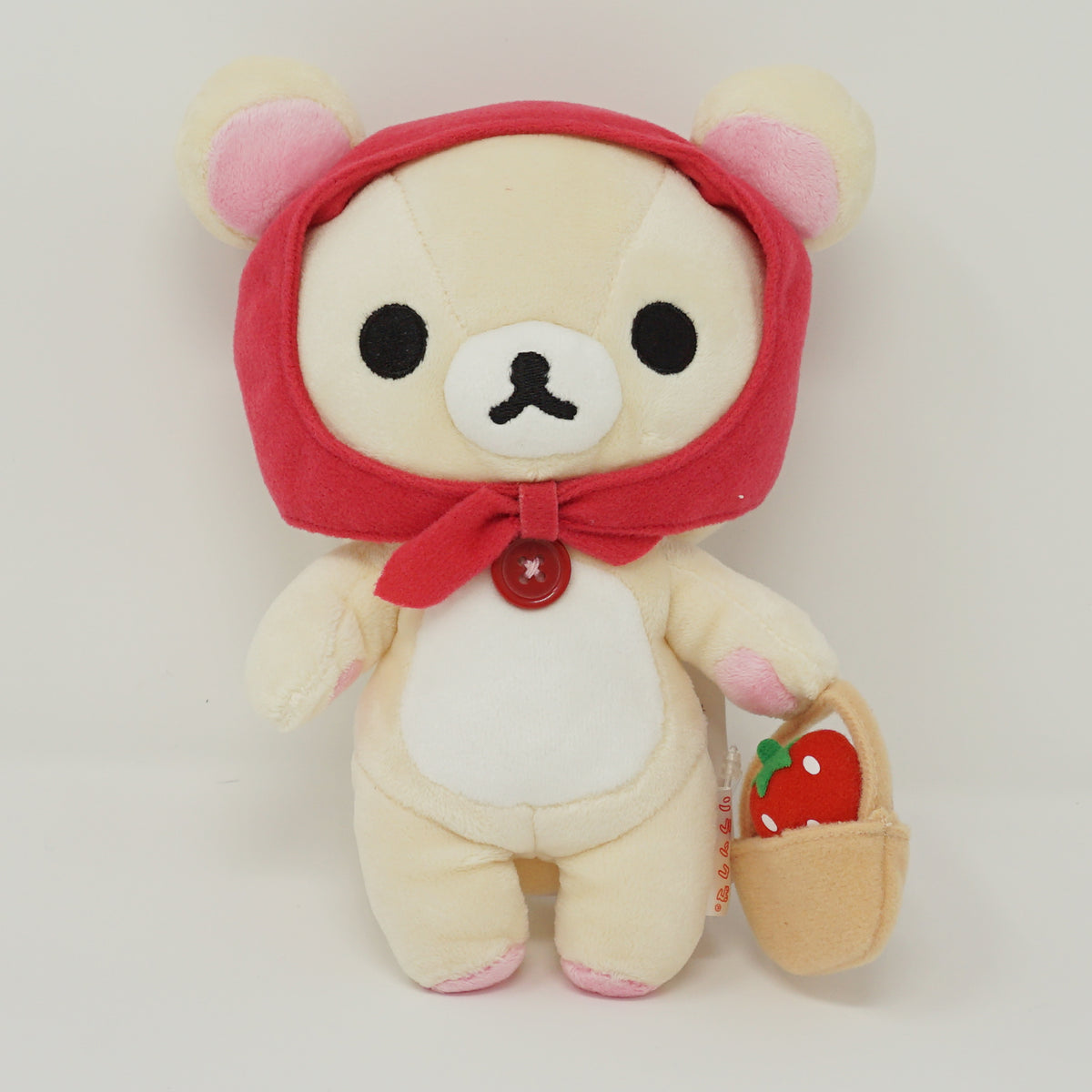 2009 Korilakkuma with Red Bonnet and Strawberries - Strawberry Theme P ...