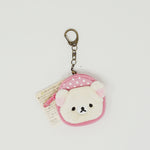 2018 Korilakkuma Pink Backpack Keychain - Always Together Rilakkuma Series