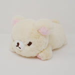 Fluffy Lying Korilakkuma Plush - Korilakkuma meets Chairoikoguma Theme - Rilakkuma