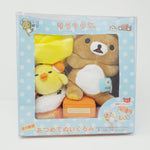 2005 Rilakkuma and Kiiroitori with Headphones and Speaker Plush Set - Relax with Music Rilakkuma