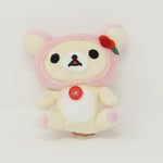 2013 Pink Korilakkuma Sitting Deer Prize Plush - Rilakkuma Happy Natural Time