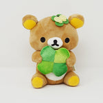 2008 Rilakkuma with Clover Plush - Roll Around Outside Rilakkuma Lawson Limited