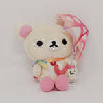 2014 Korilakkuma with Pink Umbrella Plush - Skytree Town Rilakkuma Store 2nd Anniversary Limited