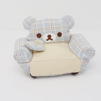 2019 Plaid Rilakkuma Mini Sofa Plush Furniture - Always Together Going Out Plush