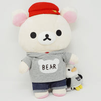 2019 Medium Korilakkuma with Bear Hoodie and Penguin Plush Set - Always Together Rilakkuma Theme