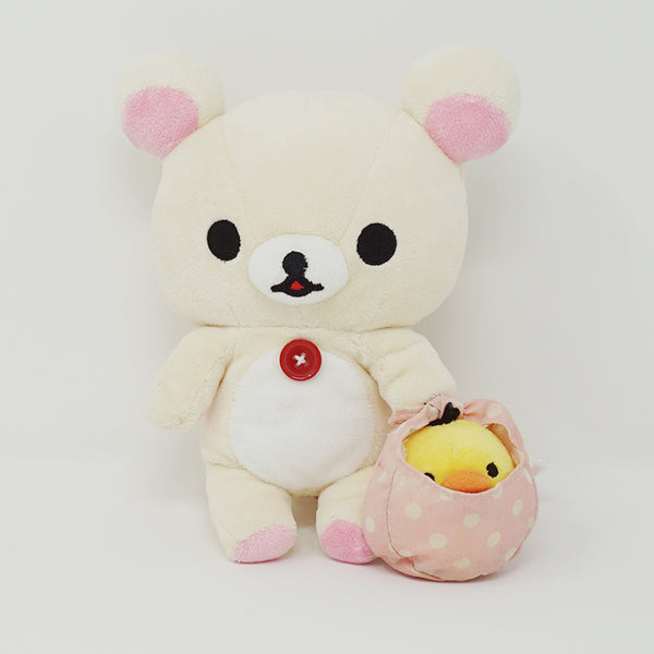 2005 Korilakkuma with Kiiroitori Plush - Going Out Rilakkuma