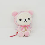 2014 Pink Korilakkuma Poncho Plush - Textile Pattern Rilakkuma Store Limited