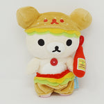 2012 Korilakkuma in Hamburger Outfit Plush - Picnic Theme Rilakkuma