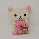 2010 Korilakkuma Mister Donut Plush (Small) - Rilakkuma