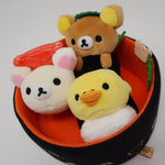 2018 Sushi Bowl Set Rilakkuma, Kiiroitori and Korilakkuma