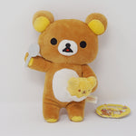 2012 Rilakkuma with Egg Prize Plush - Tamago Rilakkuma